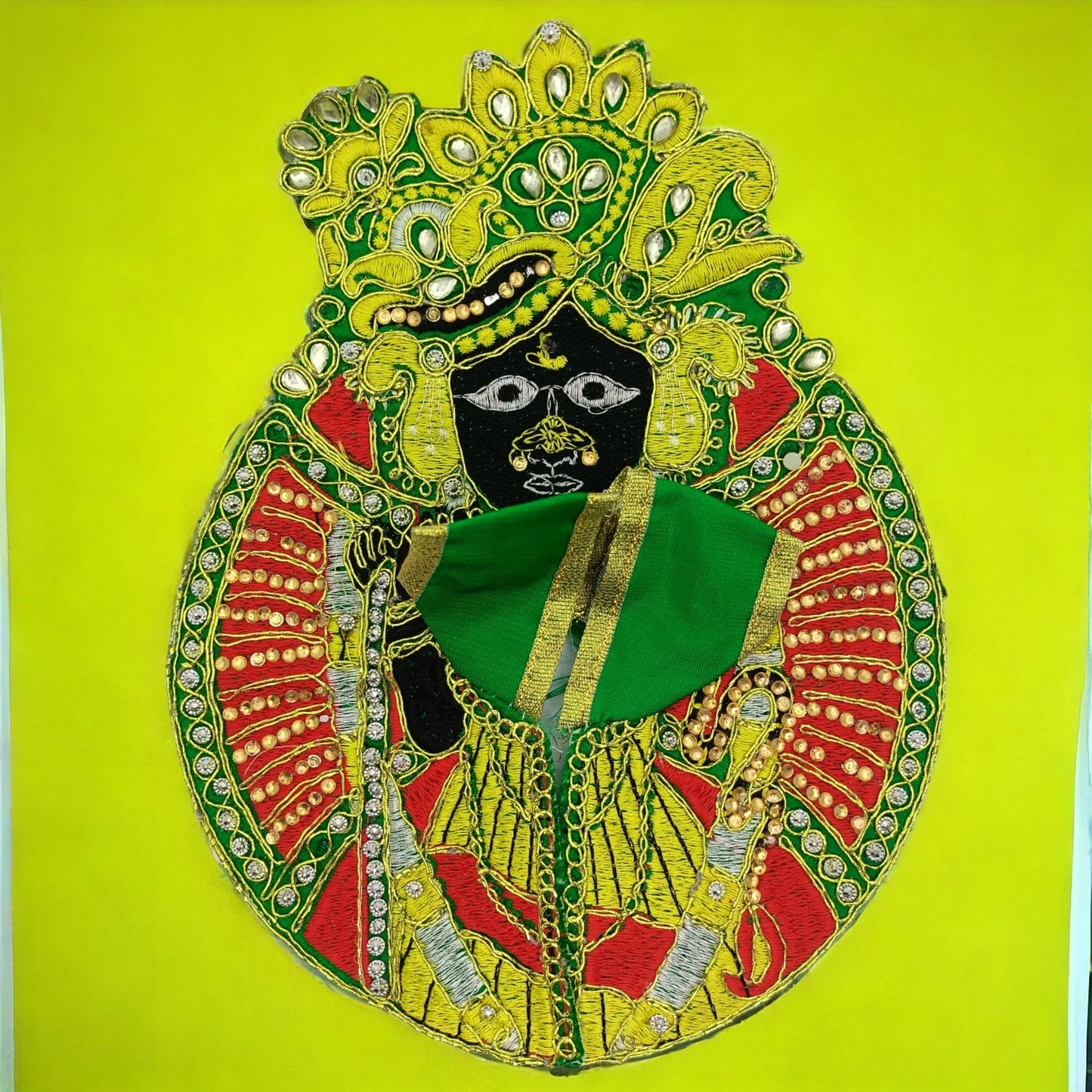 Balgopal Vrindavan's Bankey Bihari embodied Poshak