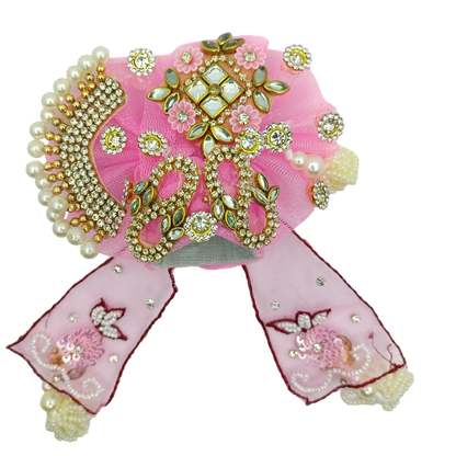 Laddu Gopal Pink Poshak Set