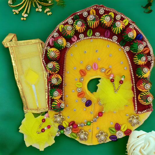 Laddu Gopal Colorful Matkis Poshak Set